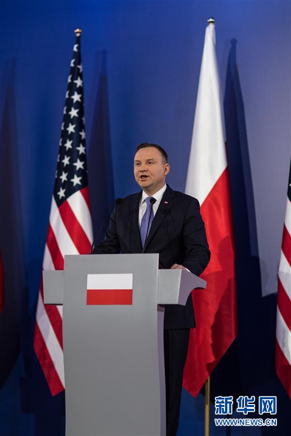 （XHDW）（4）美国总统特朗普访问波兰