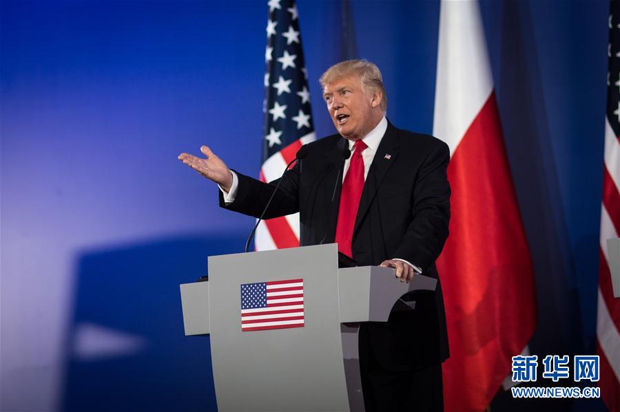 （XHDW）（5）美国总统特朗普访问波兰