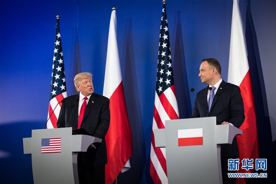 （XHDW）（6）美国总统特朗普访问波兰