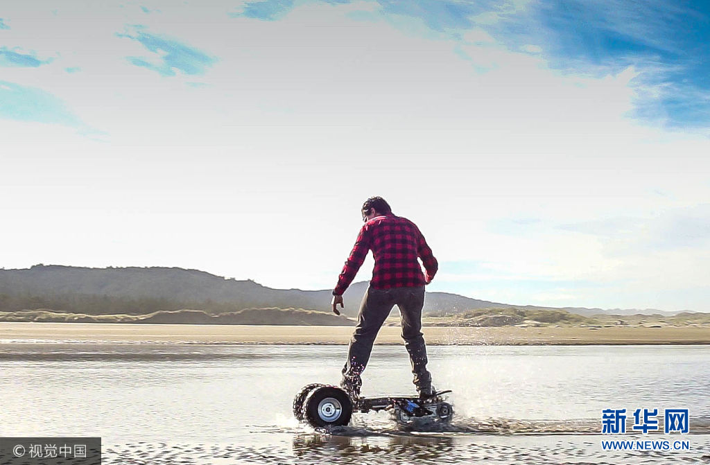 美公司推出全球首款越野电动滑板车 神级驾驭各种地形eBoard