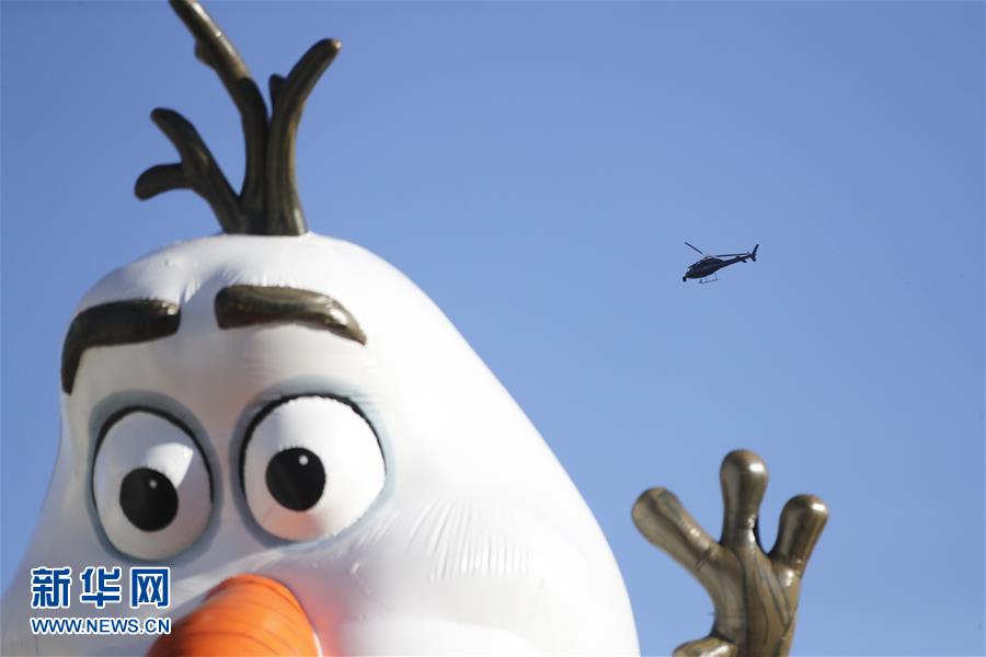 （国际）（6）纽约感恩节大游行加强安保