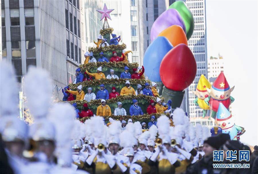 （国际）（10）纽约举行2017感恩节大游行