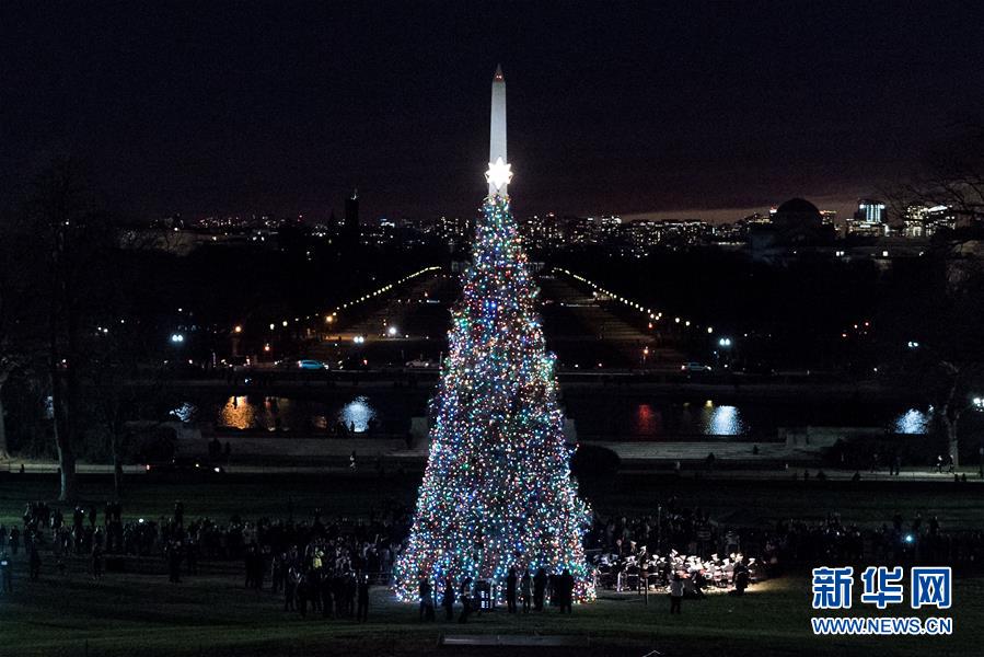 （国际）（3）华盛顿点亮国会圣诞树