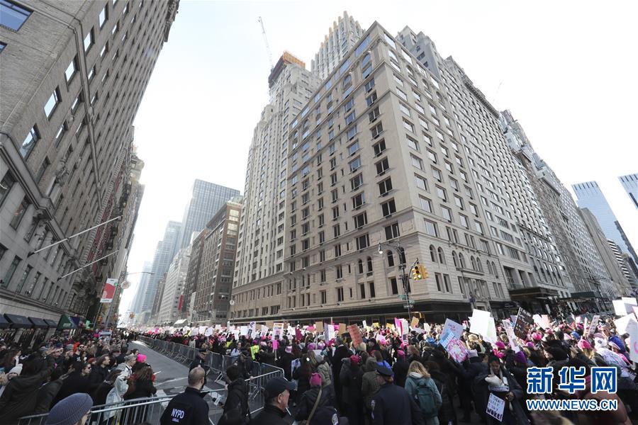 （國際）（5）美國各地舉行婦女大遊行