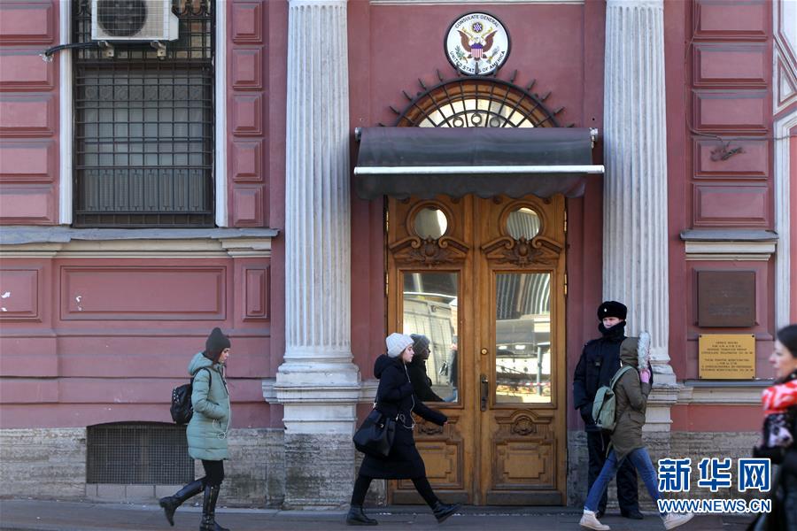 （国际）（1）俄罗斯宣布将驱逐60名美国外交官