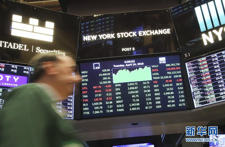 纽约股市三大股指10日收盘上涨