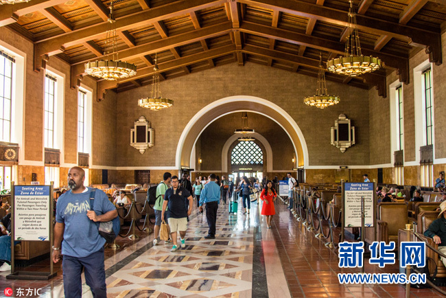 号称美最后一座宏伟火车站的洛杉矶联合车站长啥样组图